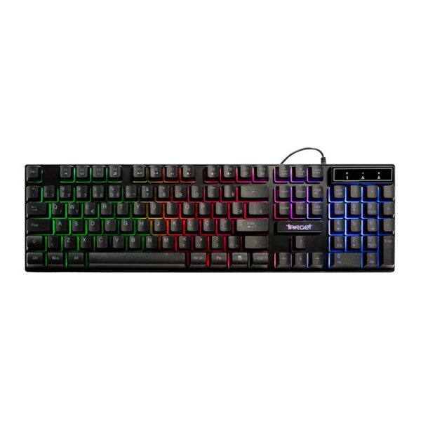 Teclado Mecanico Gamer TGT Sherman V2, Rainbow, ABNT2, Switch Azul